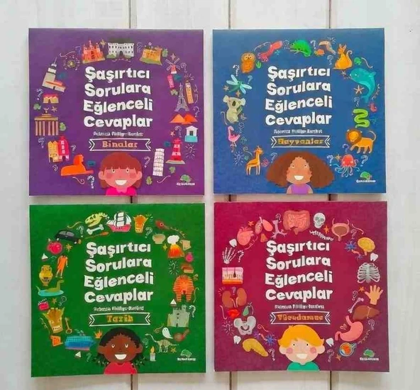 Bookalemun Şaşırtıcı Sorulara Eğlenceli Cevaplar SET ürün görseli 1