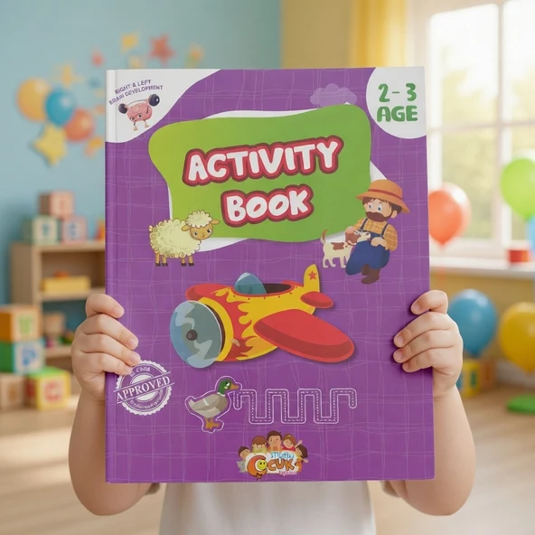 Mutlu Çocuk Yayınları Activity Book Easy To Difficult ürün görseli 1