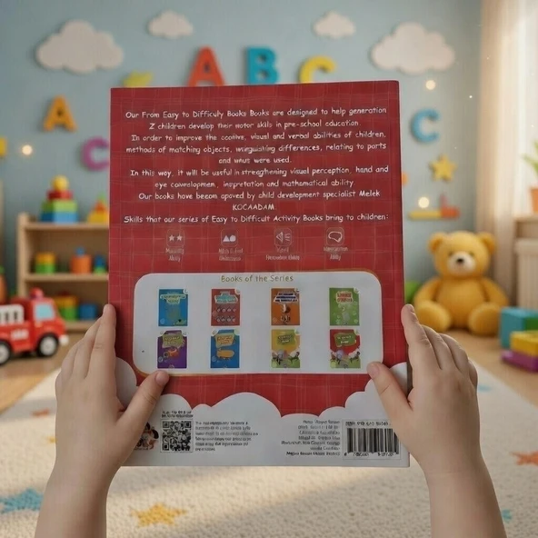 Mutlu Çocuk Yayınları Activity Book Easy To Difficult ürün görseli 1