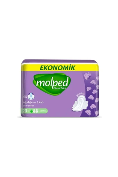 Molped Ekonomik Classic Thick 20 Adetli ürün görseli 1