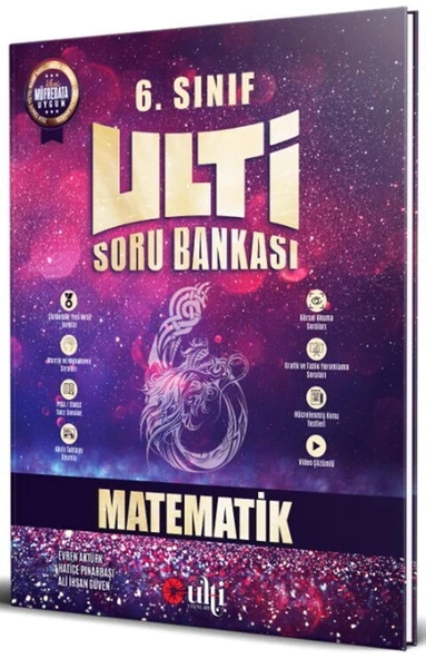 6. Sınıf Matematik Soru Bankası Ulti Yayınları ürün görseli 1