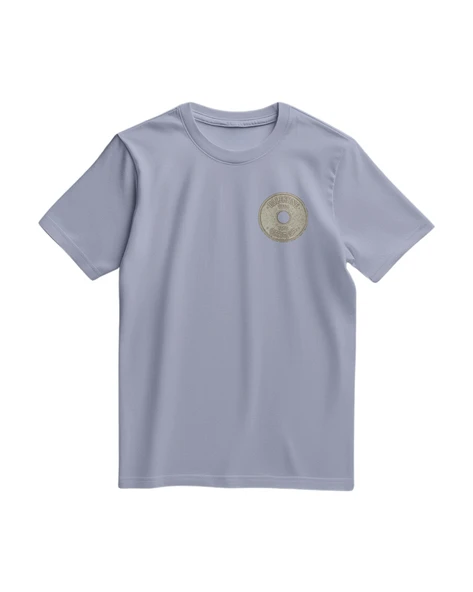 Unisex Kısa Kollu Filistin Eski Gazeti sayfası Baskılı Tişört S - 2xl T300030 ürün görseli 1