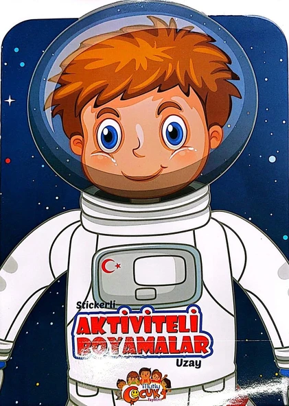 Stickerli Aktiviteli Boyamalar - Uzay ürün görseli 1