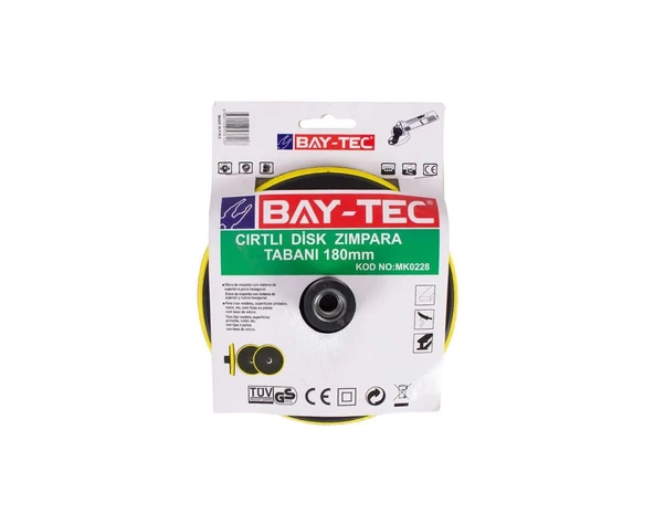 Cırtlı Zımpara Disk Altlığı 115 mm MK0226 ürün görseli 1