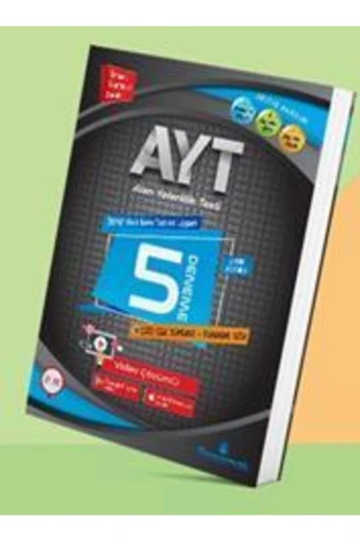 Ayt 5 Deneme Video Çözümlü Testfen - Resim 2