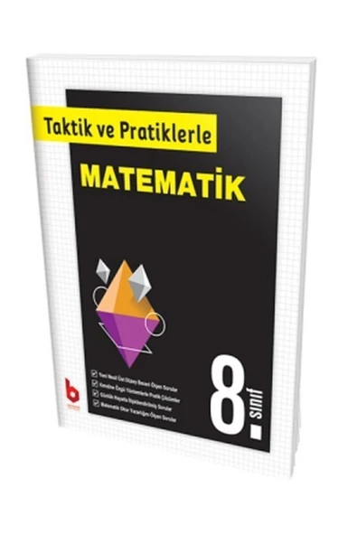 Basamak 8.Sınıf Matematik Taktik Ve Pratiklerle ürün görseli 1