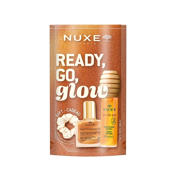 Nuxe Ready Go Glow Honey Nemlendirici ve Işıltı Verici Bakım Seti ürün görseli 1
