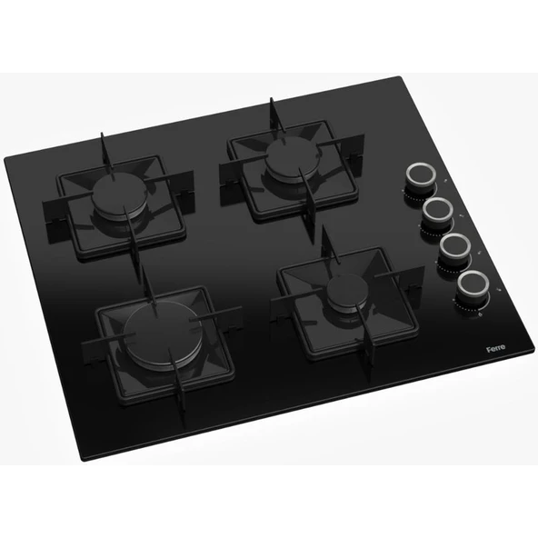 Ferre Flowart Serisi Siyah Set (SS205 + QBL63CS +D080) - Resim 3
