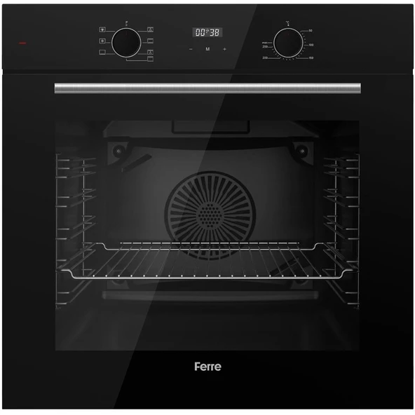Ferre Flowart Serisi Siyah Set (SS205 + QBL63CS +D080) - Resim 4