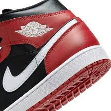 Nike Air Jordan 1 Retro High Bred Toe - Resim 4