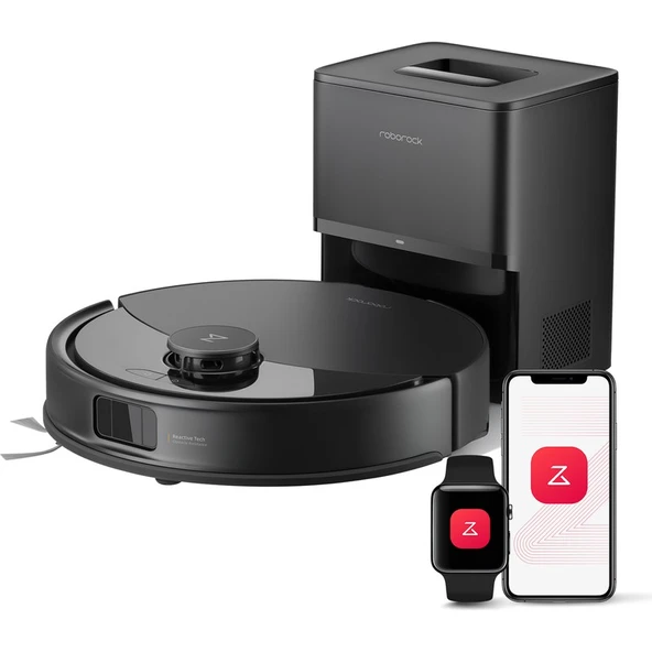 Roborock Q8 Max Pro Plus Çöp İstasyonlu Akıllı Robot Süpürge ürün görseli 1