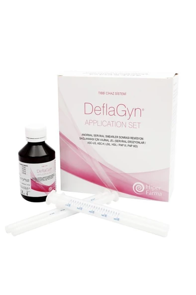 DeflaGyn Application Set - 150 ml Jel + 28 Tek Kullanımlık Aplikatör ürün görseli 1