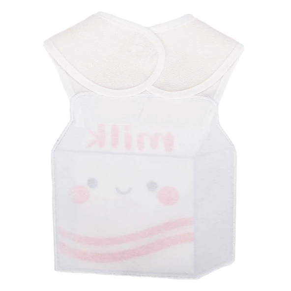 Unisex Milk Süt Desenli Önlük - Resim 2
