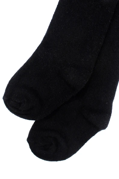 Unisex Siyah Külotlu Çorap - Resim 3