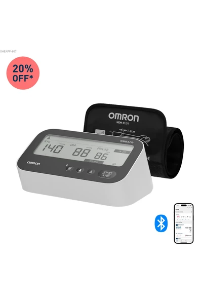Omron M4 Connect Afib HEM-7196T1-FLE Koldan Dijital Tansiyon Aleti ürün görseli 1