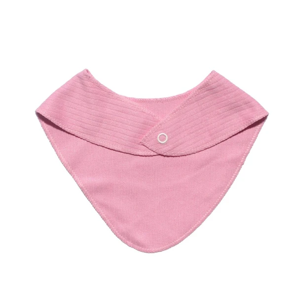 Pembe Çıtçıtlı Fular Penye Önlük - Resim 2