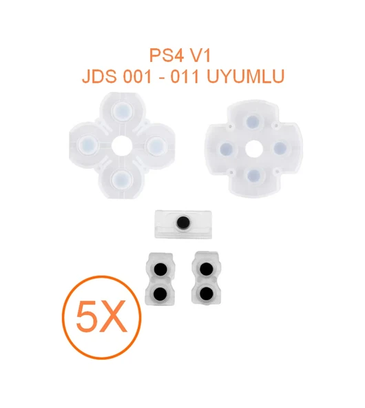 5 TAKIM PS4 V1 JDS 001 011 KOLLAR İLE UYUMLU İÇ LASTİK TAKIMI ürün görseli 1