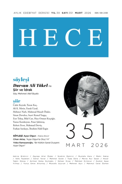 Hece Dergi 351.Sayı Mart 2026 ürün görseli 1
