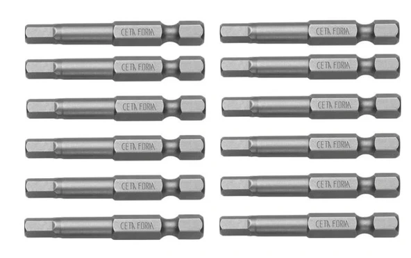 Ceta Form Cb/1940 Çelik Bits Alyan Uç Seti 4mm X 50mm 12'li Paket ürün görseli 1