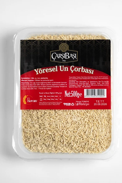 Yöresel Kayseri Un Çorbası 500 Gram ürün görseli 1