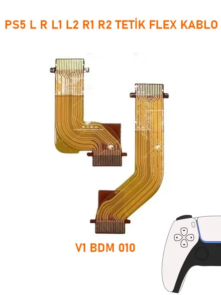 Ps5 V1 Bdm 010 Kollar İle Uyumlu L R L2 R2 Tetik Flex Kablo ürün görseli 1