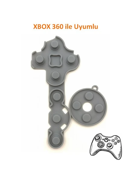 Xbox 360 Uyumlu Silikon Buton Ped Takımı ürün görseli 1