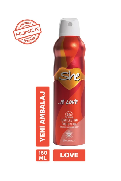 She Love Kadın Parfüm Seti (50 ML EDT & 150 ML DEODORANT) ürün görseli 1