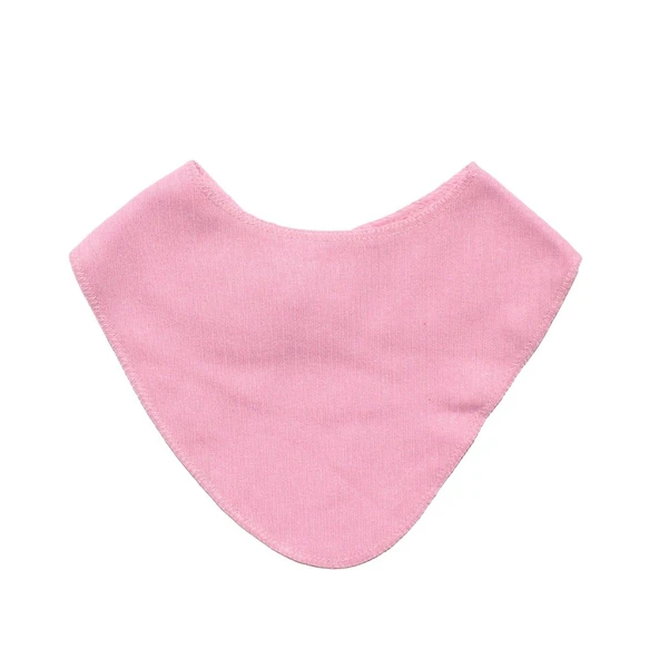 Pembe Çıtçıtlı Fular Penye Önlük - Resim 3