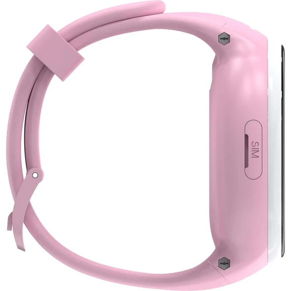 TEM BILICRA ROUND KIDS SMART WATCH PINK - Resim 5