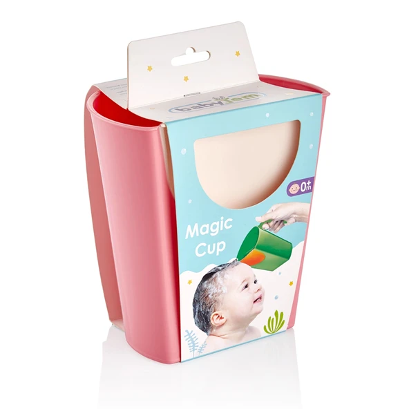 Babyjem Magic Cup Maşrapa Soft Pembe - Resim 2