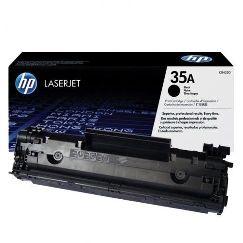 HP CB435A BLACK (SİYAH) ORJİNAL TONER P1005-P1006-CRG 712-CRG 726 ürün görseli 1