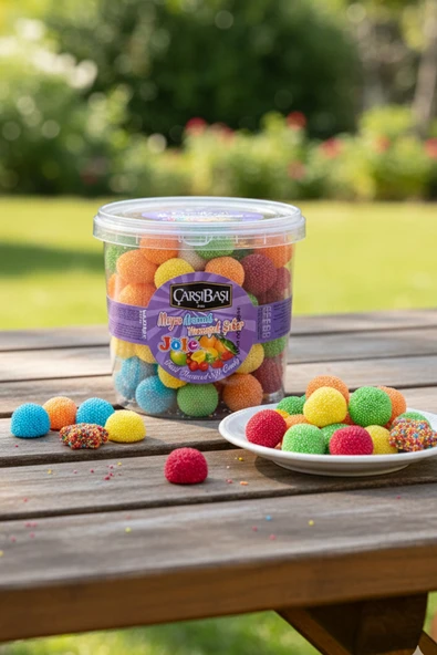 Meyve Aromalı Yumuşak Jöle Lokum 600 gram ürün görseli 1