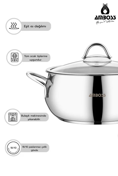 Master Blend 11 Parça Tencere Tava Seti - Resim 3