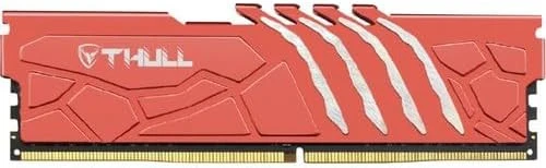 Thull Vortex 8gb 3600MHZ CL19 1.35V Red Heatsınk DDR4 Ram THL-PCVTX28800D4-8G-R ürün görseli 1
