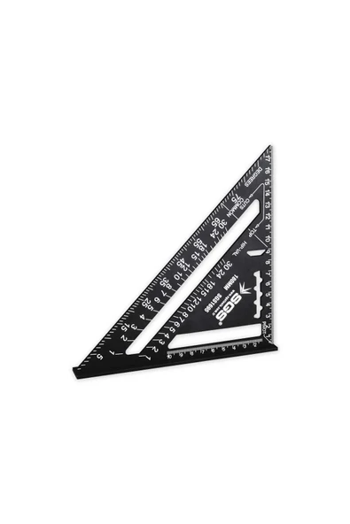 SGS1695 ALÜMİNYUM ÜÇGEN MARANGOZ GÖNYE 180 MM ürün görseli 1