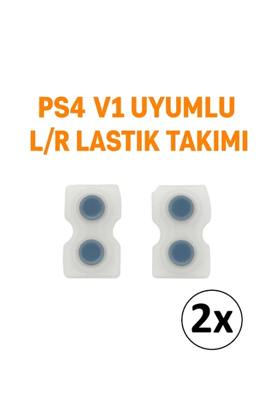 2 TAKIM 4 ADET PS4 V1 KOLLAR İLE UYUMLU L/R LASTİK TAKIMI ürün görseli 1