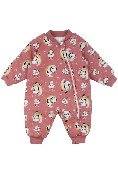 Kız Çocuk Pembe Panda Desenli Uyku Tulumu 2.5 TOG ürün görseli 1