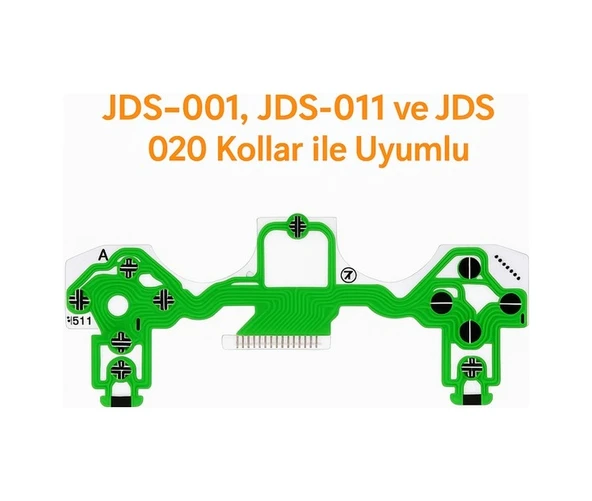 PS4 JDS 001 010 020 KOLLAR İLE UYUMLU FLEX İÇ FİLM ürün görseli 1