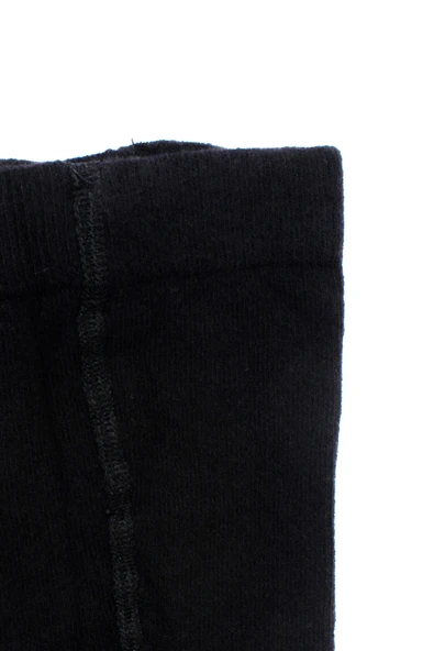 Unisex Siyah Külotlu Çorap - Resim 2