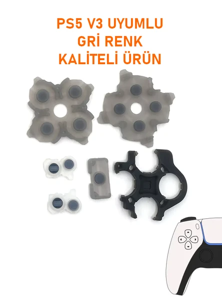 Ps5 V3 Bdm 030 Uyumlu Kol İç Lastik Takımı Gri Renk ürün görseli 1