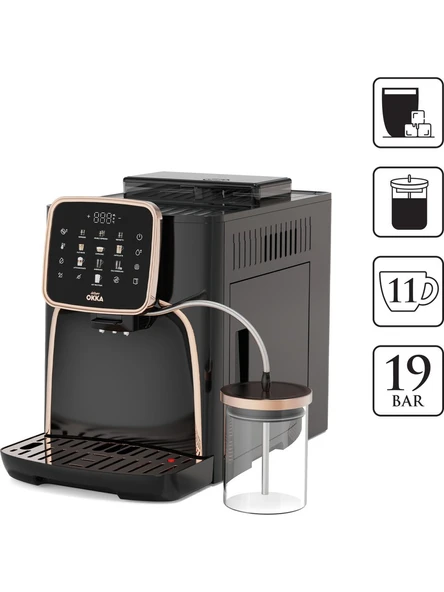 Arzum Okka Pro M OK0028 Tam Otomatik Espresso Makinesi ürün görseli 1
