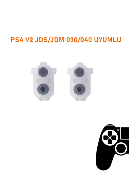 Ps4 V2 Jds 030/040 Kollar İle Uyumlu Lr L1l2 R1r2 Lastik Takımı ürün görseli 1