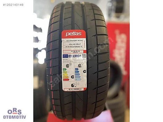 245/45ZR17 99W VELOX SPORT PT741 PETLAS (2018 TARİH) ürün görseli 1