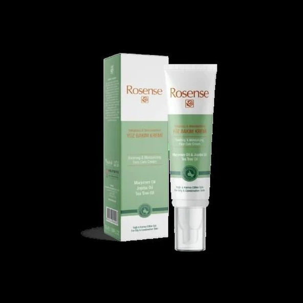 Rosense Yatıştırıcı&Nemlendirici Yüz Bakım Kremi 50 ml ürün görseli 1