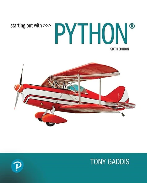 Starting Out With Python 6th Edition - Tony Gaddis ürün görseli 1