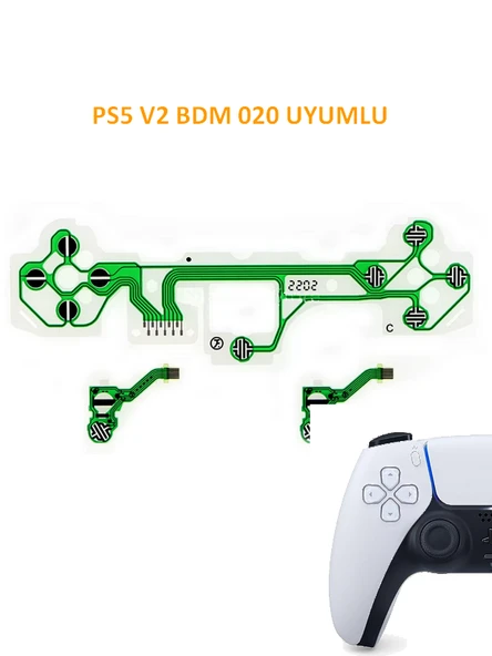 Ps5 V2 Bdm 020 Kollar İle Uyumlu İç Film Flex ürün görseli 1