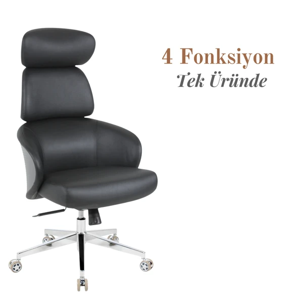 Casella Rondo Döşemeli Yönetici Koltuğu | Ofi̇s Koltuğu | Ergonomik, Şık ve Fonksiyonel ürün görseli 1