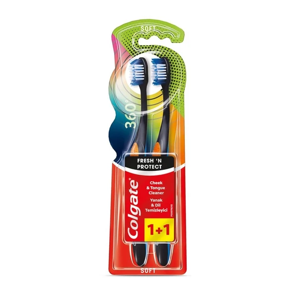 Colgate Fresh'n Protect 1+1 Diş Fırçası ürün görseli 1