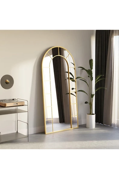 DEKOMODERN Puente Gold Dekoratif Ayna ürün görseli 1