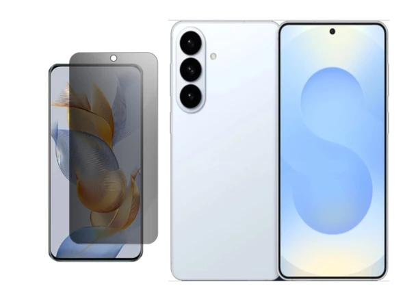 Samsung Galaxy S26 ile Uyumlu Mat Hayalet (Privacy) 9H Kırılmaz Nano Ekran Koruyucu ürün görseli 1